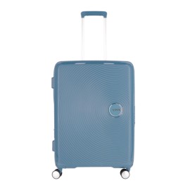 Maleta extra grande Curio azul TSA EXP