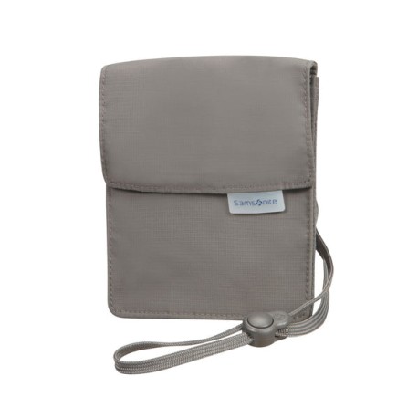 Bolso Pouch Global Travel Accessories Rfid Neck Pouch Eclipse Grey