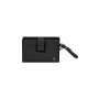 Cartera para mujer Hourly SLG negra con broche