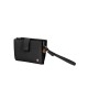Cartera para mujer Hourly SLG negra con broche