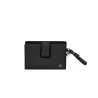 Cartera para mujer Hourly SLG negra con broche